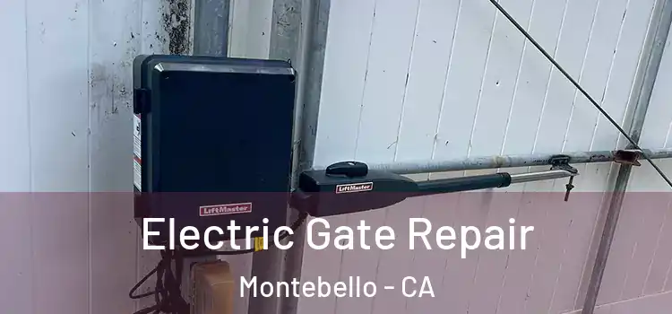 Electric Gate Repair Montebello - CA