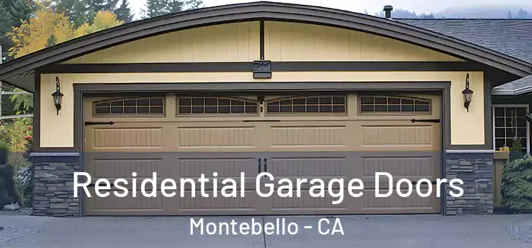  Residential Garage Doors Montebello - CA