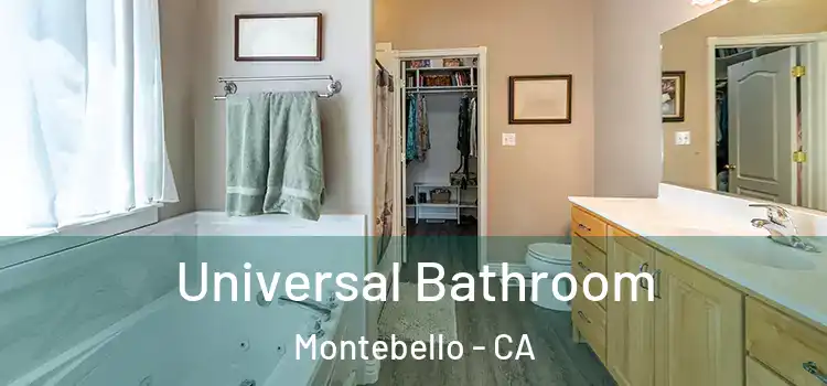  Universal Bathroom Montebello - CA
